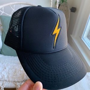 Aviator nation lightening bolt trucker hat